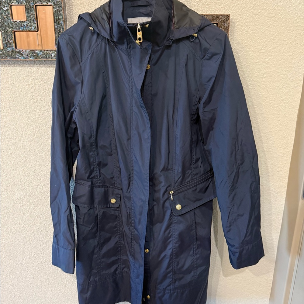 Cole Haan Navy Rain Jacket